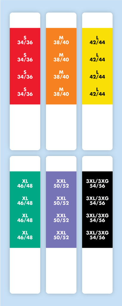 1" x 4-1/2" Rectangle<p>Clothing Size Labels